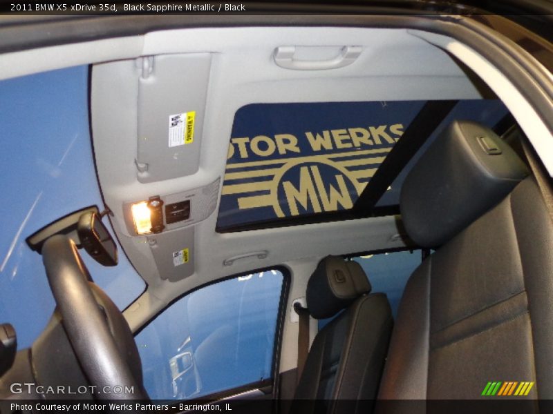 Black Sapphire Metallic / Black 2011 BMW X5 xDrive 35d