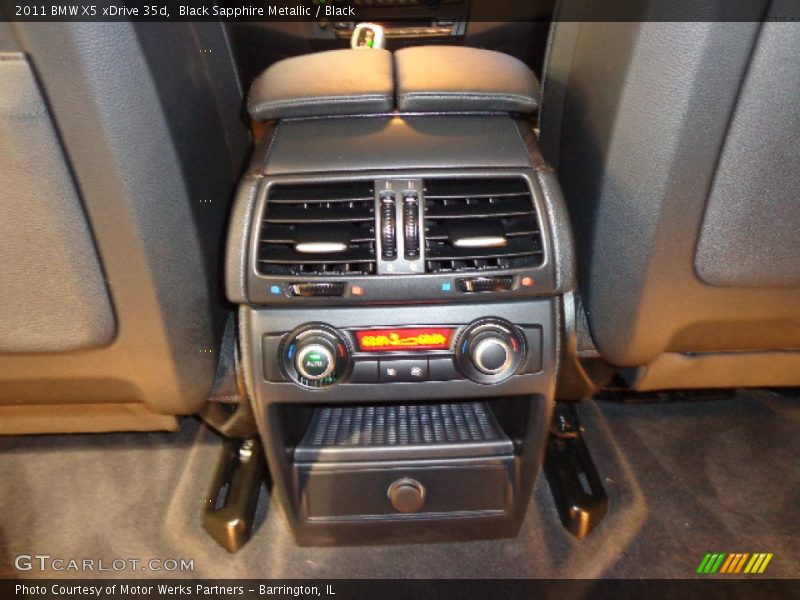 Black Sapphire Metallic / Black 2011 BMW X5 xDrive 35d