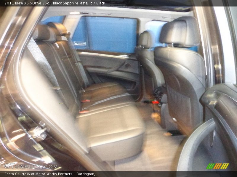 Black Sapphire Metallic / Black 2011 BMW X5 xDrive 35d