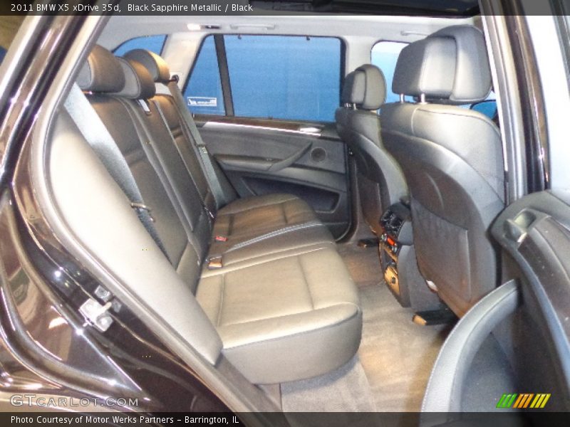 Black Sapphire Metallic / Black 2011 BMW X5 xDrive 35d