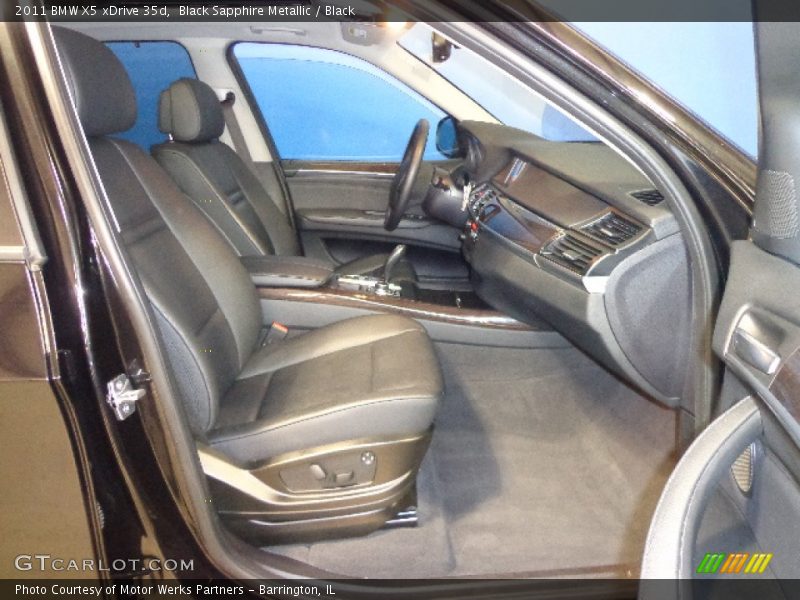 Black Sapphire Metallic / Black 2011 BMW X5 xDrive 35d