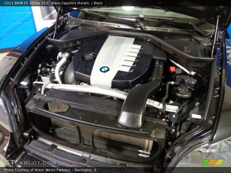 Black Sapphire Metallic / Black 2011 BMW X5 xDrive 35d