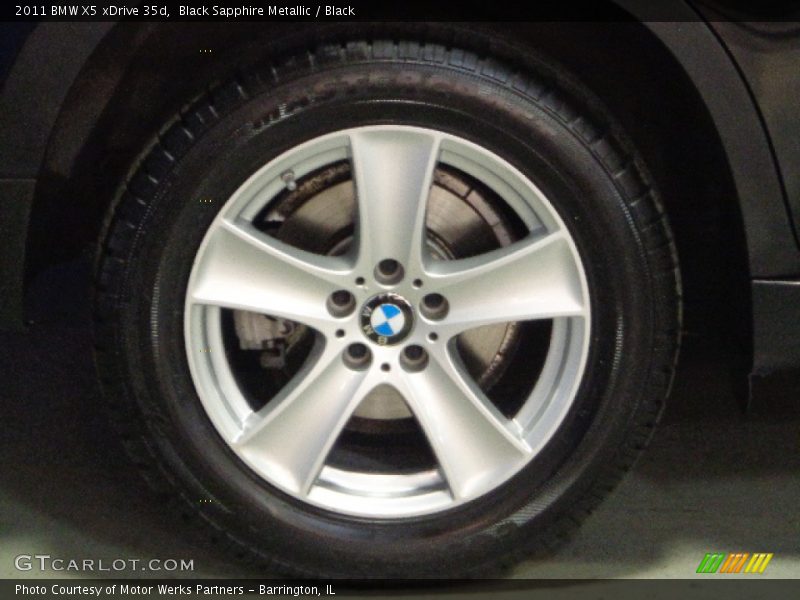 Black Sapphire Metallic / Black 2011 BMW X5 xDrive 35d