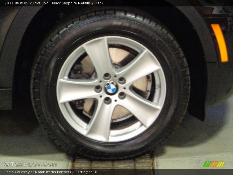 Black Sapphire Metallic / Black 2011 BMW X5 xDrive 35d
