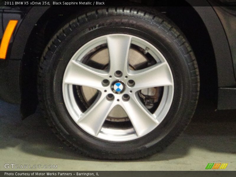 Black Sapphire Metallic / Black 2011 BMW X5 xDrive 35d