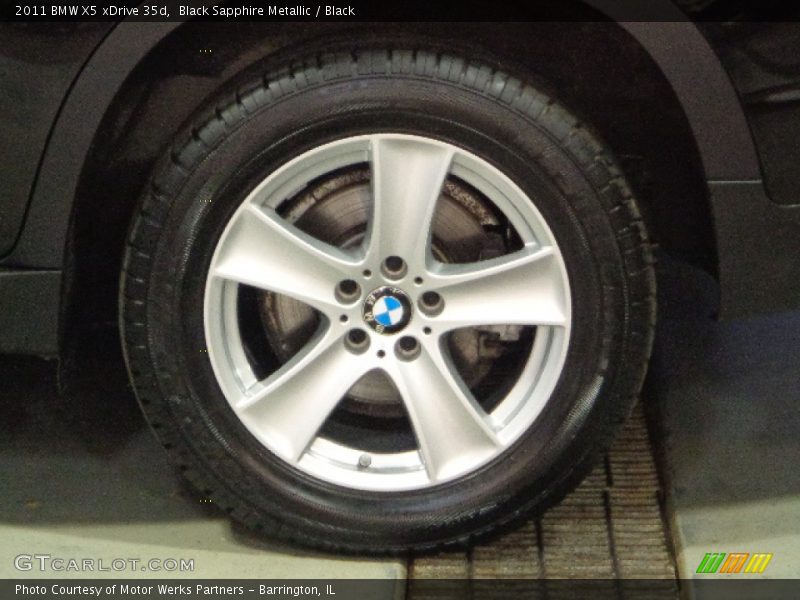 Black Sapphire Metallic / Black 2011 BMW X5 xDrive 35d