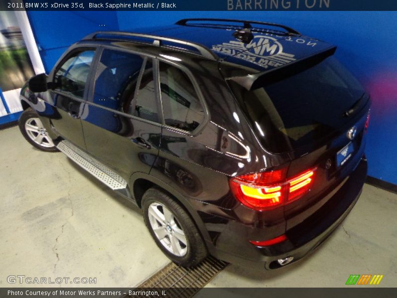 Black Sapphire Metallic / Black 2011 BMW X5 xDrive 35d