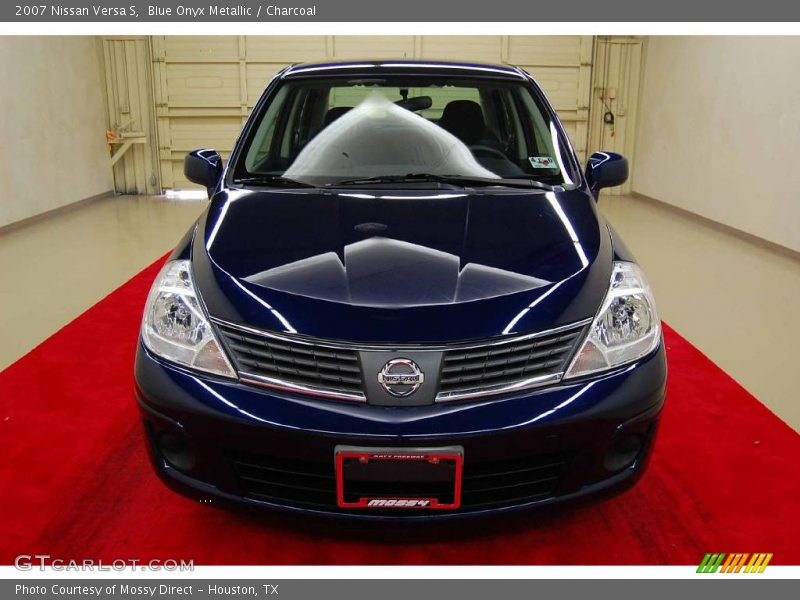 Blue Onyx Metallic / Charcoal 2007 Nissan Versa S