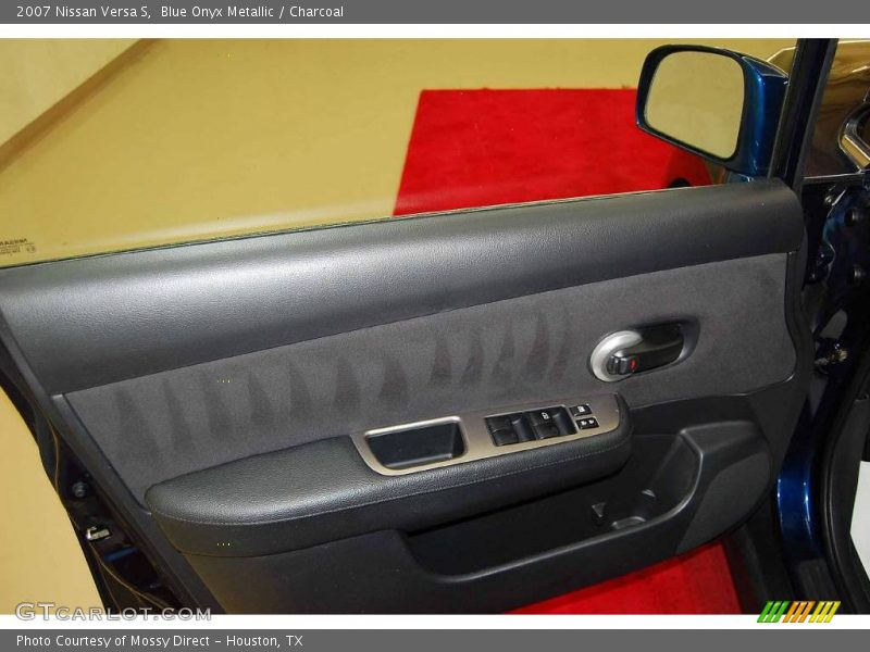 Blue Onyx Metallic / Charcoal 2007 Nissan Versa S