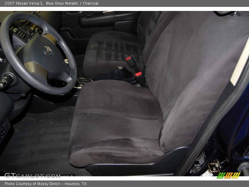 Blue Onyx Metallic / Charcoal 2007 Nissan Versa S