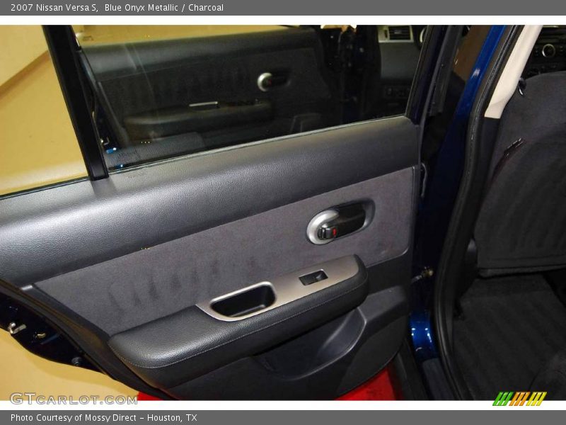 Blue Onyx Metallic / Charcoal 2007 Nissan Versa S