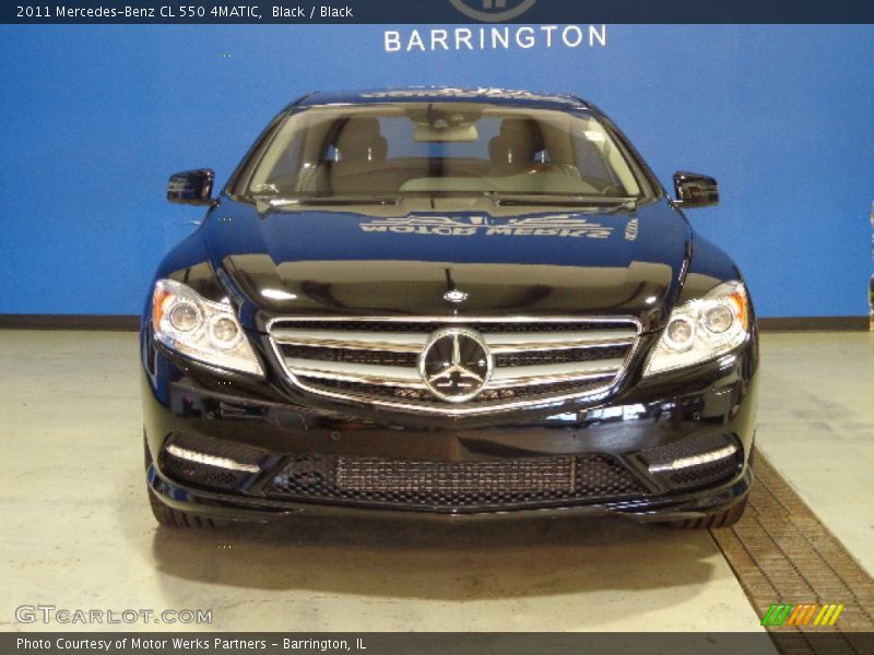 Black / Black 2011 Mercedes-Benz CL 550 4MATIC