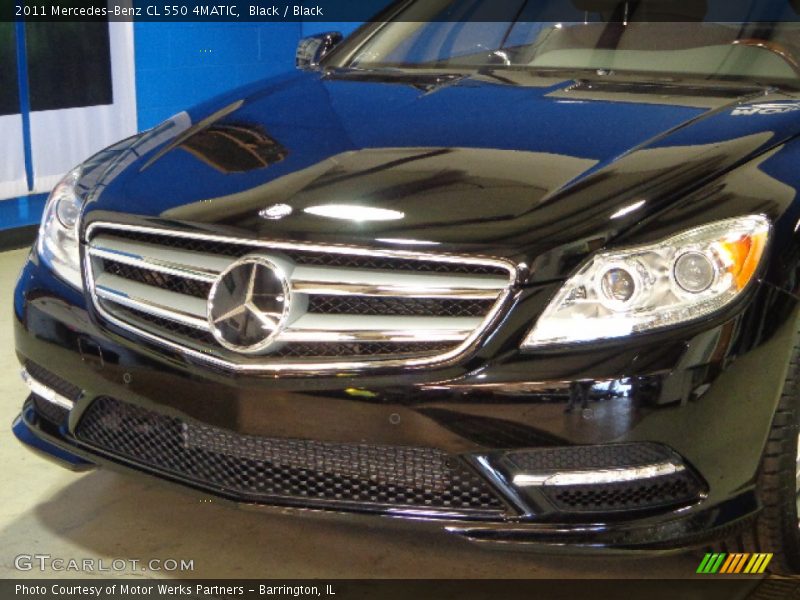 Black / Black 2011 Mercedes-Benz CL 550 4MATIC