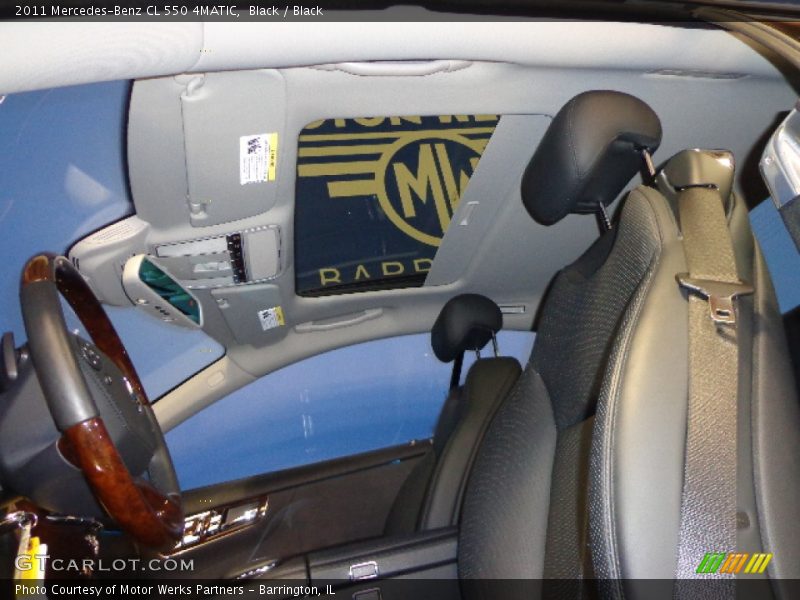 Black / Black 2011 Mercedes-Benz CL 550 4MATIC