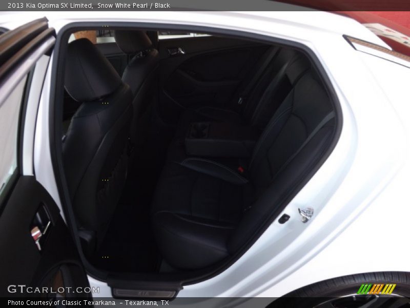 Snow White Pearl / Black 2013 Kia Optima SX Limited