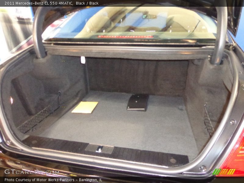 Black / Black 2011 Mercedes-Benz CL 550 4MATIC