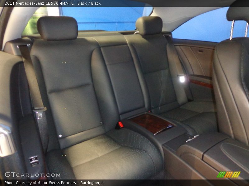 Black / Black 2011 Mercedes-Benz CL 550 4MATIC