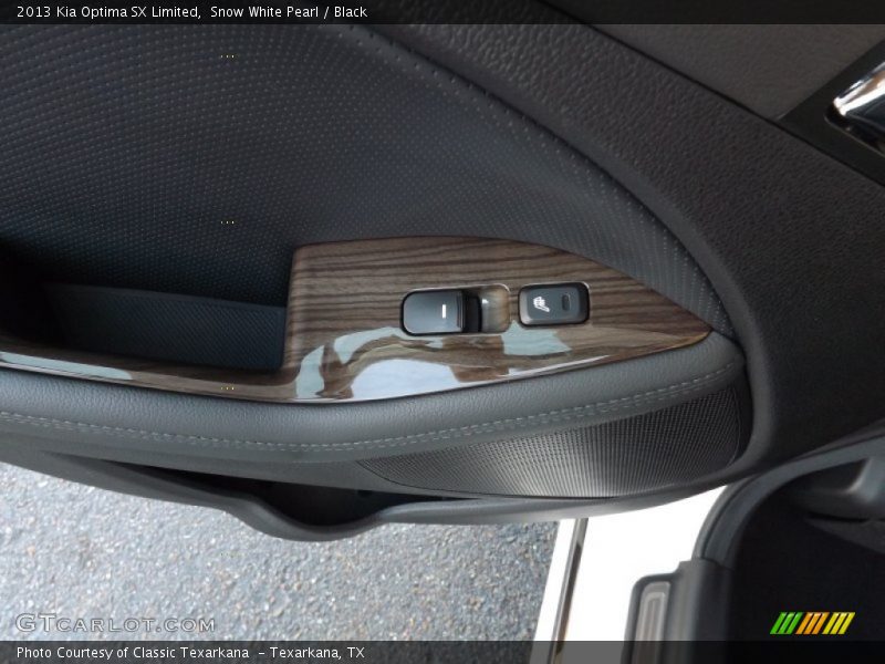 Snow White Pearl / Black 2013 Kia Optima SX Limited