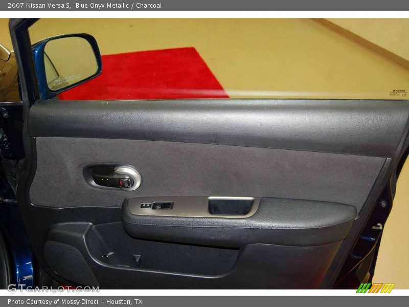 Blue Onyx Metallic / Charcoal 2007 Nissan Versa S