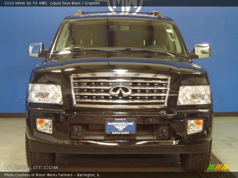 Liquid Onyx Black / Graphite 2010 Infiniti QX 56 4WD