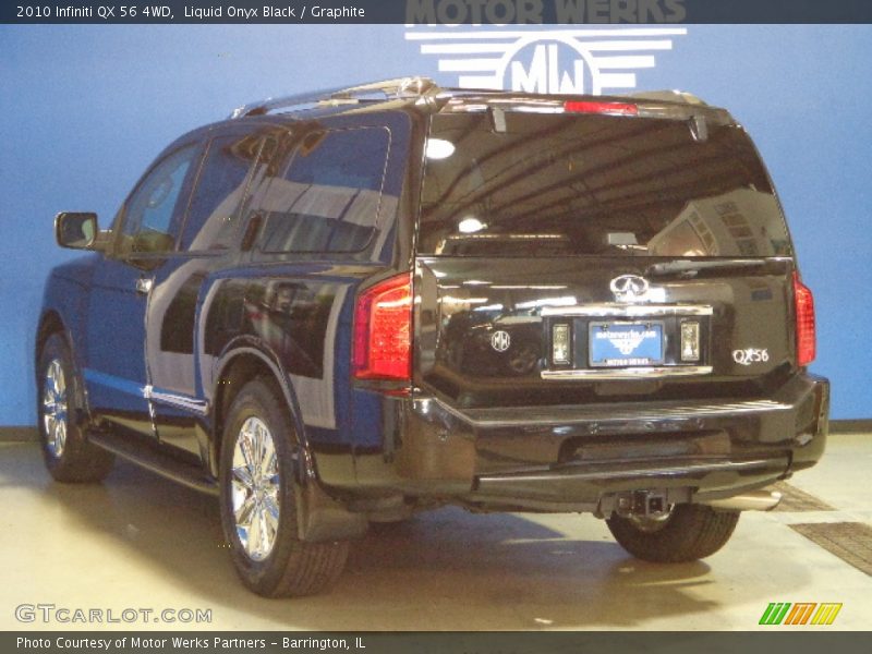 Liquid Onyx Black / Graphite 2010 Infiniti QX 56 4WD