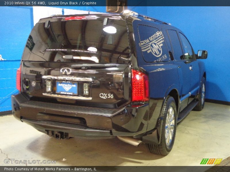Liquid Onyx Black / Graphite 2010 Infiniti QX 56 4WD