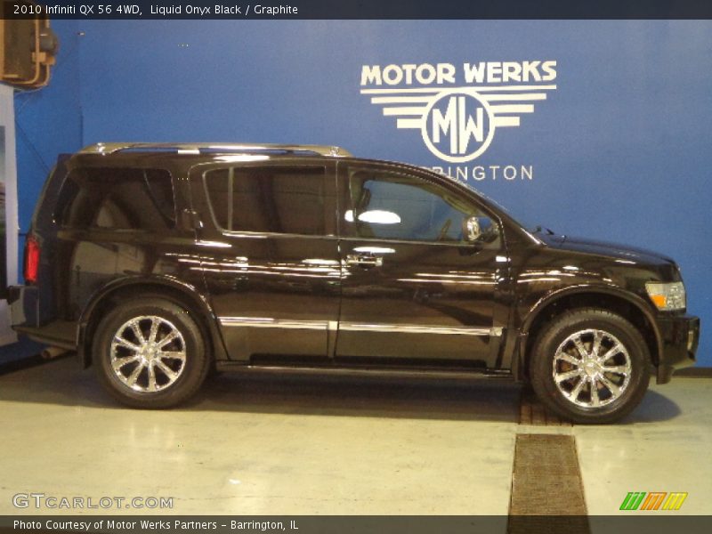 Liquid Onyx Black / Graphite 2010 Infiniti QX 56 4WD