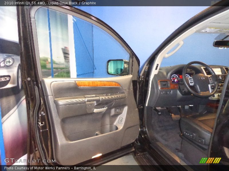 Liquid Onyx Black / Graphite 2010 Infiniti QX 56 4WD
