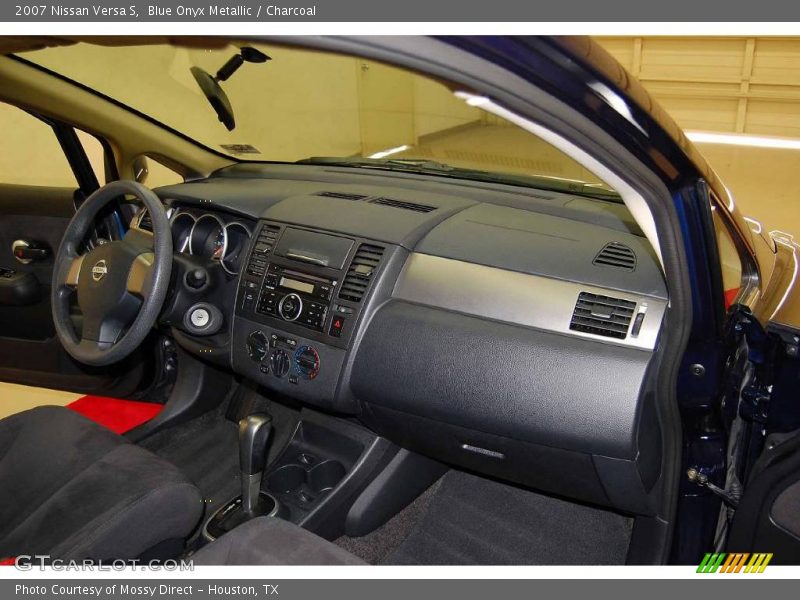 Blue Onyx Metallic / Charcoal 2007 Nissan Versa S