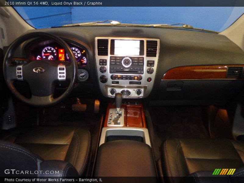 Liquid Onyx Black / Graphite 2010 Infiniti QX 56 4WD