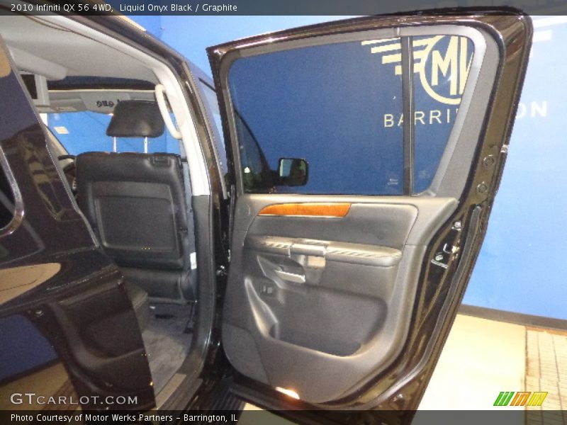 Liquid Onyx Black / Graphite 2010 Infiniti QX 56 4WD