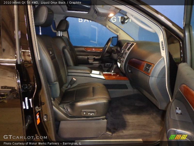 Liquid Onyx Black / Graphite 2010 Infiniti QX 56 4WD