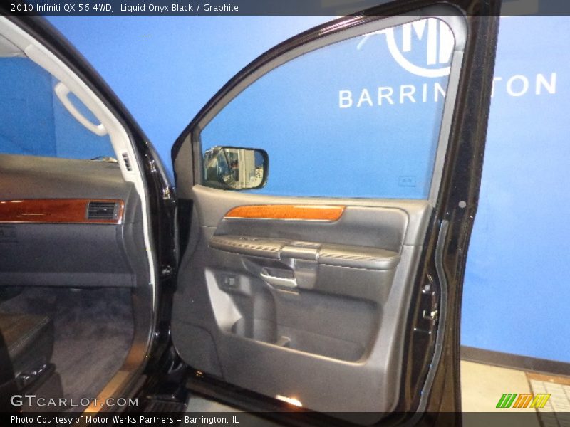Liquid Onyx Black / Graphite 2010 Infiniti QX 56 4WD