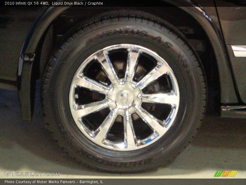 Liquid Onyx Black / Graphite 2010 Infiniti QX 56 4WD
