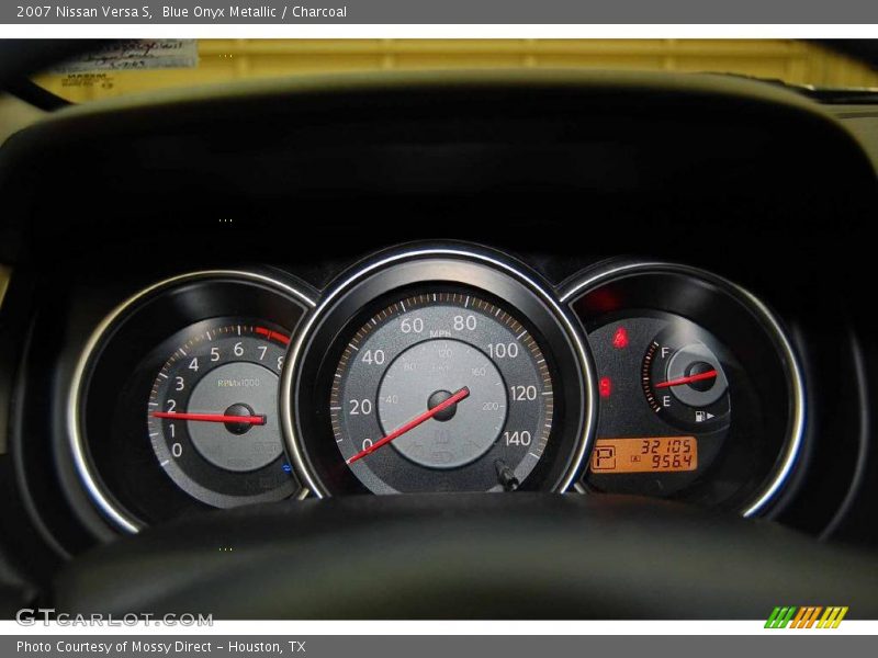 Blue Onyx Metallic / Charcoal 2007 Nissan Versa S