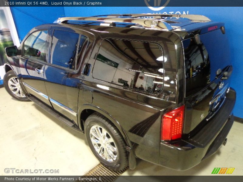 Liquid Onyx Black / Graphite 2010 Infiniti QX 56 4WD