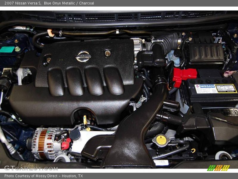 Blue Onyx Metallic / Charcoal 2007 Nissan Versa S