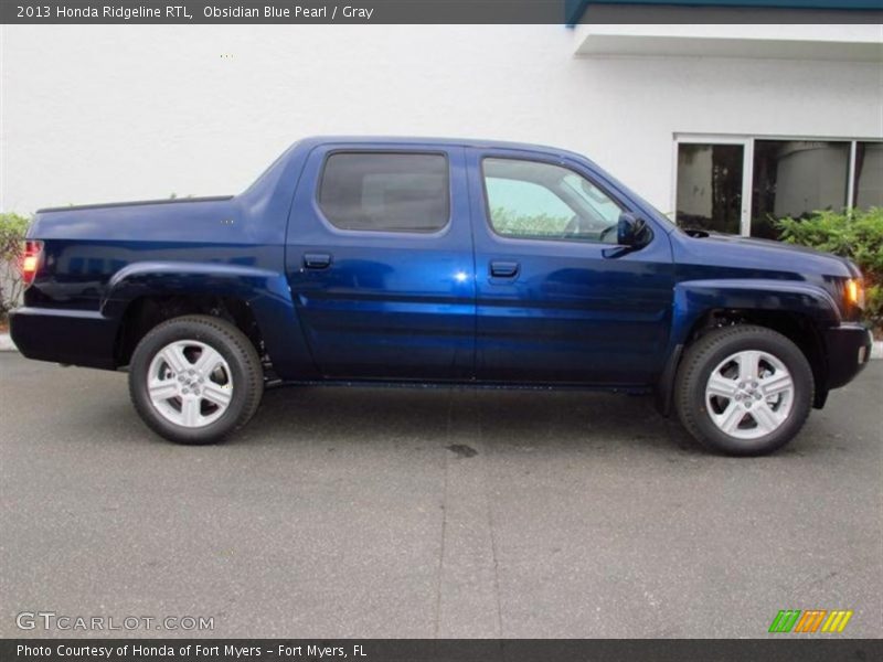  2013 Ridgeline RTL Obsidian Blue Pearl
