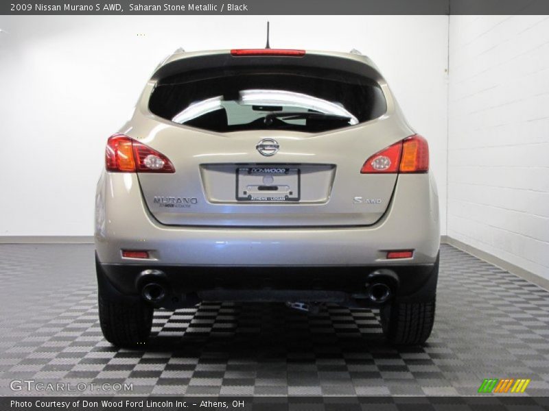 Saharan Stone Metallic / Black 2009 Nissan Murano S AWD