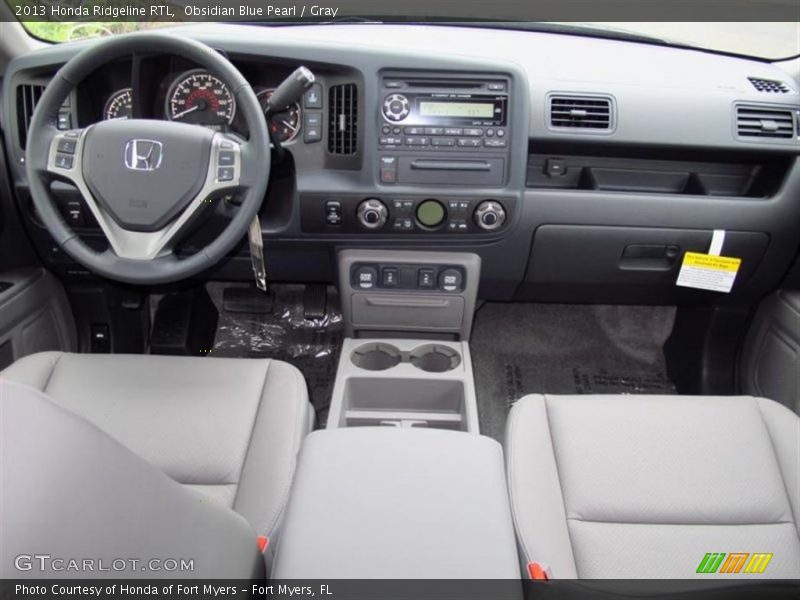 Dashboard of 2013 Ridgeline RTL