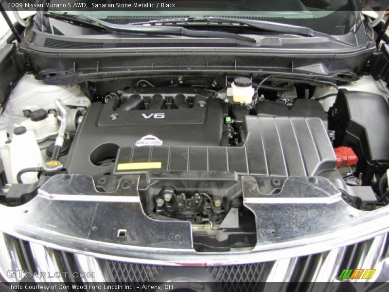 Saharan Stone Metallic / Black 2009 Nissan Murano S AWD