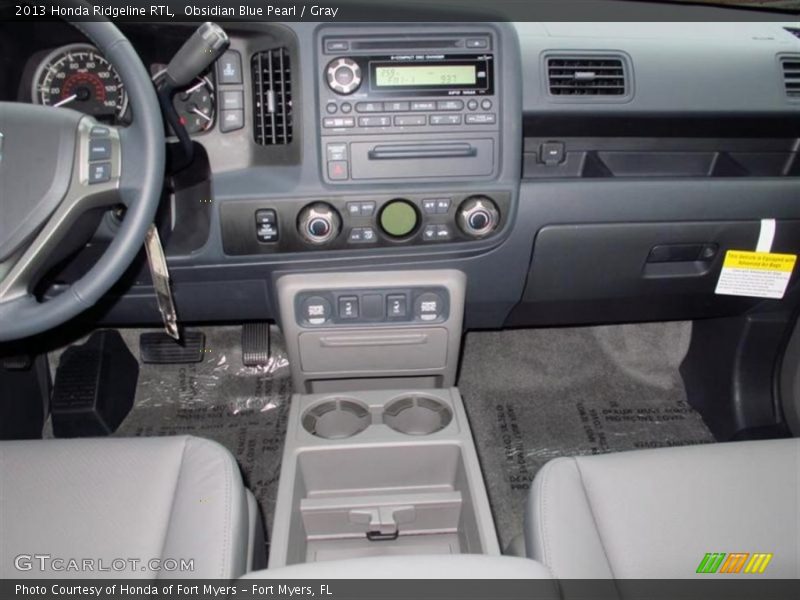 Dashboard of 2013 Ridgeline RTL