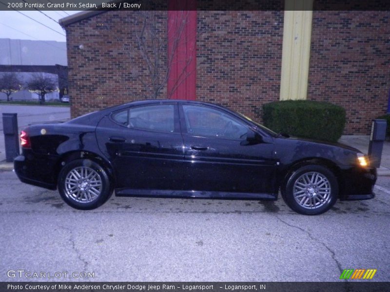 Black / Ebony 2008 Pontiac Grand Prix Sedan