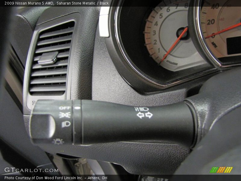 Saharan Stone Metallic / Black 2009 Nissan Murano S AWD
