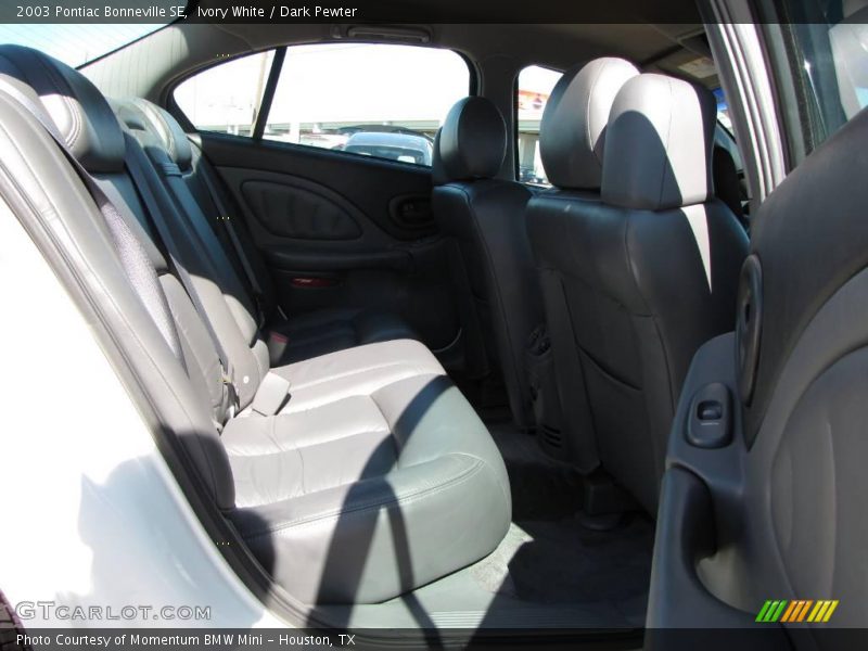 Ivory White / Dark Pewter 2003 Pontiac Bonneville SE