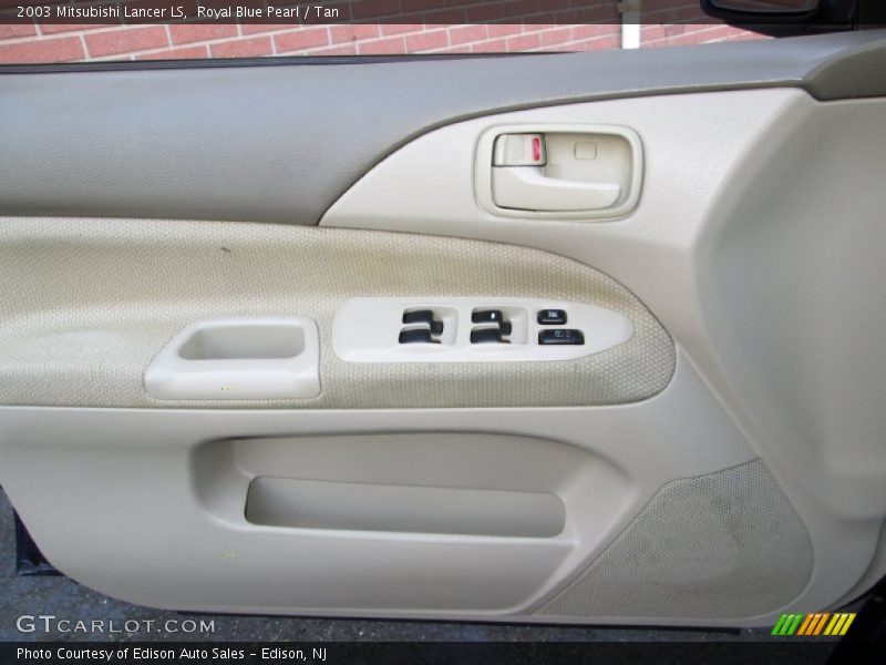 Royal Blue Pearl / Tan 2003 Mitsubishi Lancer LS
