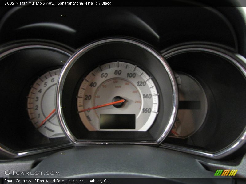 Saharan Stone Metallic / Black 2009 Nissan Murano S AWD