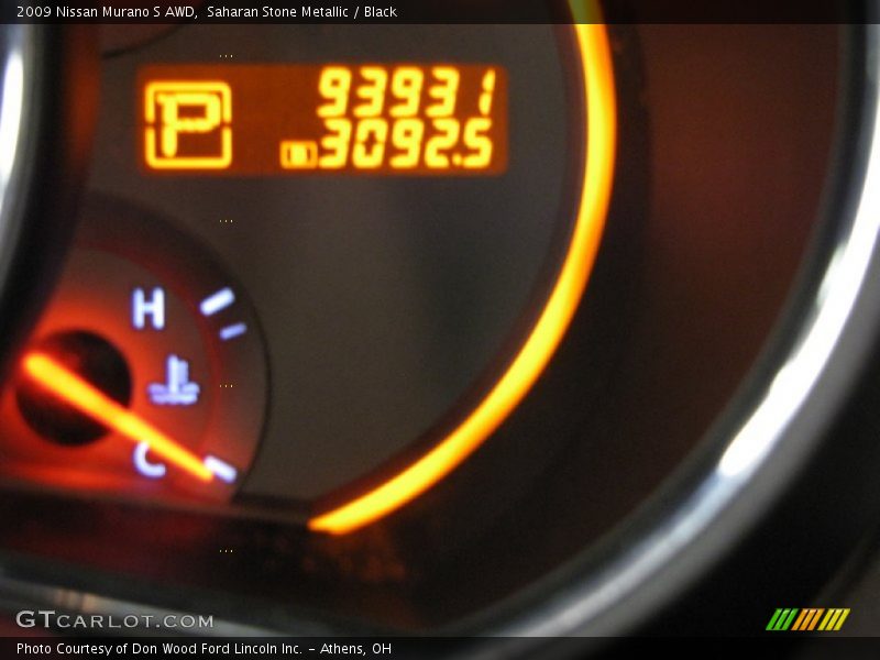 Saharan Stone Metallic / Black 2009 Nissan Murano S AWD