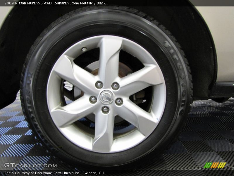 Saharan Stone Metallic / Black 2009 Nissan Murano S AWD