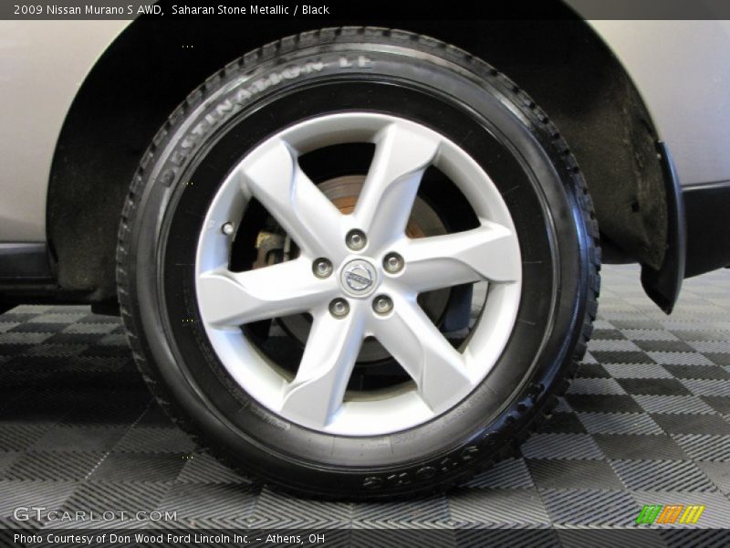 Saharan Stone Metallic / Black 2009 Nissan Murano S AWD
